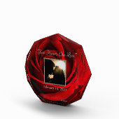 HAMbyWG Red Rose Acrylfotoblok Fotoblokken (Rechts)
