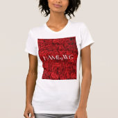 HAMbyWG Red Roses T-Shirt (Voorkant)