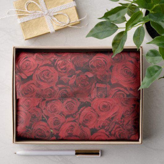 HAMbyWG Red Roses Tissuepapier (Geschenk)