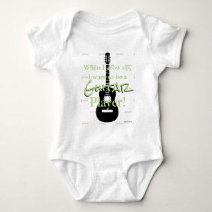 HAMbyWG - Rompertje, T-shirt, Snap T - Gitaar Them Romper