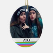 HAMbyWG Round Ornament - Spectrum (Rechts)