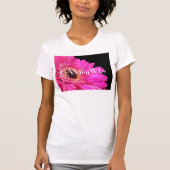 HAMbyWG - Roze Gerber Daisy T-shirt (Voorkant)