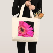 HAMbyWG - Roze Gerber-Margriet Grote Tote Bag (Voorkant (product))