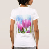 HAMbyWG - Roze Tulpen T-shirt (Achterkant)