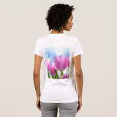 HAMbyWG - Roze Tulpen T-shirt (Achterkant volledig)