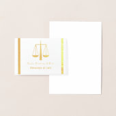 HAMbyWG Schaal van de Rechtspleging Advocaten Folie Kaarten (Display)