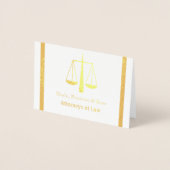 HAMbyWG Schaal van de Rechtvaardigheid Advokaten v Folie Kaarten (Voorkant)