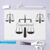 HAMbyWG - Schalen van justitie Tissuepapier (Craft)