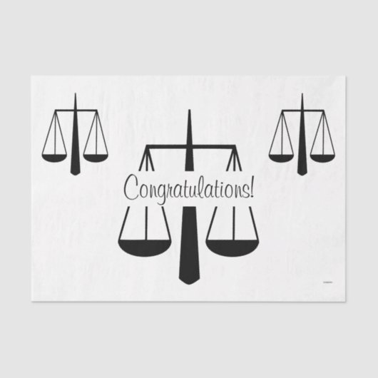 HAMbyWG - Schalen van justitie Tissuepapier (Voorkant)