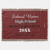 HAMbyWG - School Spirit Throw Deken (Voorkant)