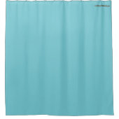 HAMbyWG - Showe Curtain - Aqua Blue Douchegordijn (Voorkant)