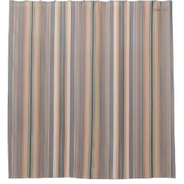 HAMbyWG - Shower Curtain - Bleke beige Stripes Douchegordijn