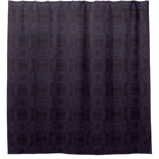 HAMbyWG - Shower Curtain - Distress Amethyst Douchegordijn (Voorkant)