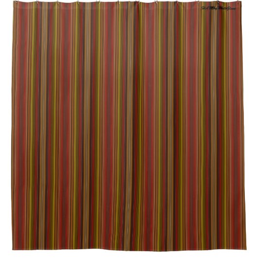 HAMbyWG - Shower Curtain - herfst Douchegordijn (Voorkant)