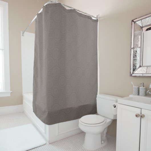 HAMbyWG - Shower Curtain - Khaki Bohemian Douchegordijn (In situ)
