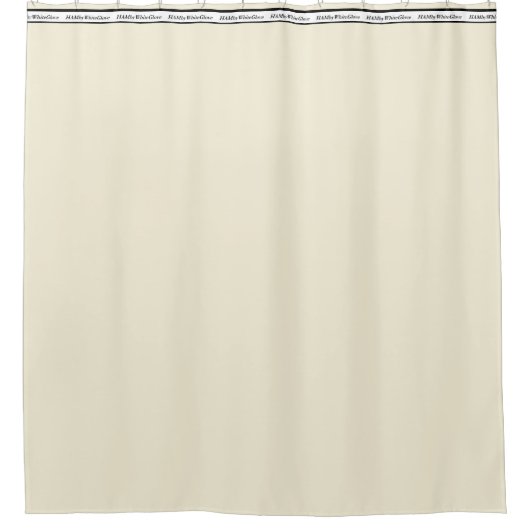 HAMbyWG - Shower Curtain - Light Beige Douchegordijn (Voorkant)