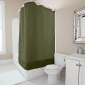 HAMbyWG - Shower Curtain - Olive Green Mandala Douchegordijn (In situ)