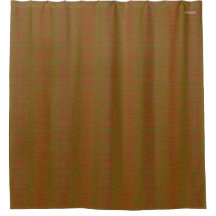 HAMbyWG - Shower Curtain - Red Green Mix
