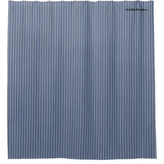 HAMbyWG - Shower Curtain - Stripe Lavender Douchegordijn (Voorkant)