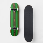 HAMbyWG - Skateboard - Green Pink w HAMbWG Bar (Voorkant)