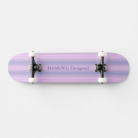 HAMbyWG - Skateboard - Lila Violet Soft Gradiënt (Horizontaal)