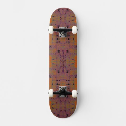 HAMbyWG - Skateboard - Oranje frambozenproblemen (Voorkant)