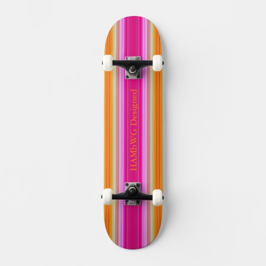HAMbyWG - Skateboard - Pink Sunset (Voorkant)