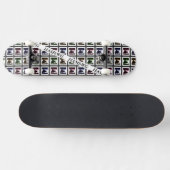 HAMbyWG - Skateboard - Teddy Bear - Negatief Afbee (Horizontaal)