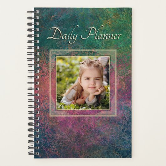 HAMbyWG - Small Daily Planner - Etheral Blauwgroen (Voorkant)