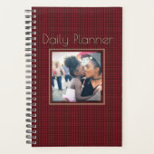 HAMbyWG - Small Daily Planner - Red Pattern (Voorkant)