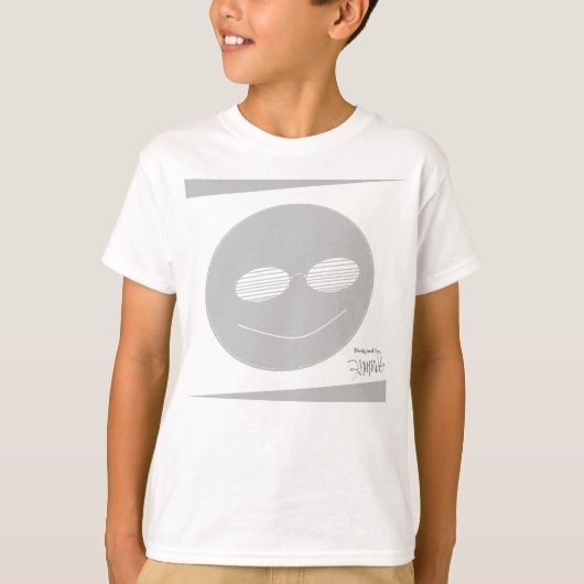 HAMbyWG Smile Face w Sunbril T-shirt (Voorkant)