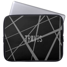 HAMbyWG - Spotlight-ontwerp op elke kleurachtergro Laptop Sleeve