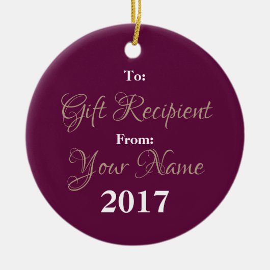 HAMbyWG Square Ornament - Roos van geslepen frambo (Voorkant)