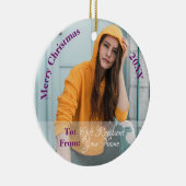 HAMbyWG Square Ornament - Violet Roos (Rechts)