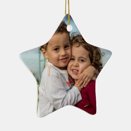 HAMbyWG - Star Shaped Photo Ornament (Rechts)