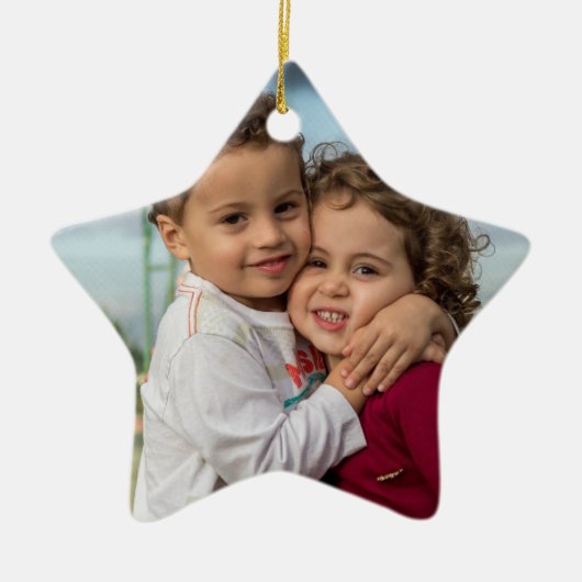 HAMbyWG - Star Shaped Photo Ornament (Voorkant)