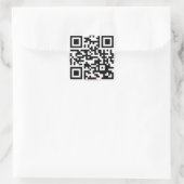 HAMbyWG - Stickers - QR-code met namen B/W (Tas)