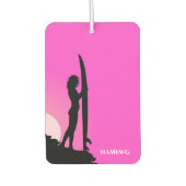 HAMbyWG - Surfer Girl Monogram Luchtverfrisser (Voorkant)
