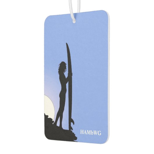 HAMbyWG - Surfer Girl Monogram Luchtverfrisser (Links)