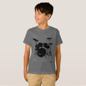 HAMbyWG - T-shirt - Drums (Voorkant volledig)