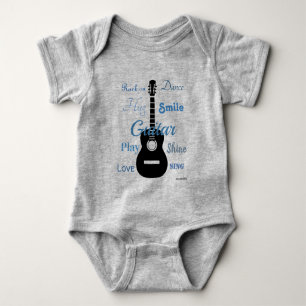 HAMbyWG - T-shirt - Meerdere kleuren - Gitaar
