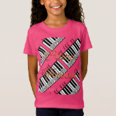 HAMbyWG - T-shirt - Piano Forever (Voorkant)