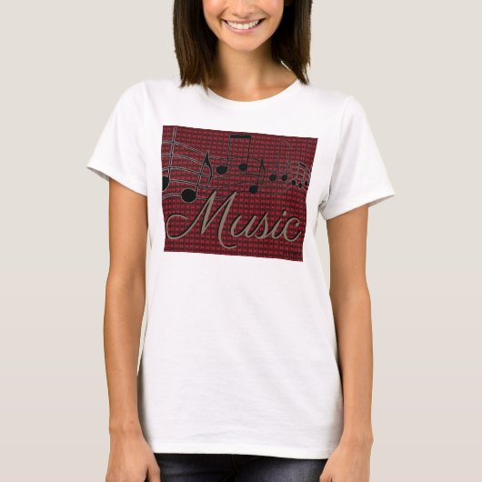 HAMbyWG - T Shirt - Rood - Muziek (Voorkant)