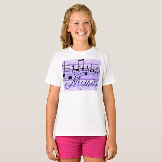 HAMbyWG - T Shirt - Roze - Muziek (Voorkant volledig)