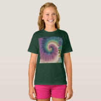 HAMbyWG - T-shirt - Tie Dye Multi-Color Side Logo