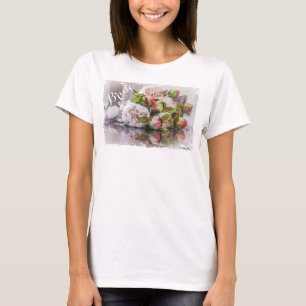 HAMbyWG - T-Shirt voor vrouwen - Waterverf volken