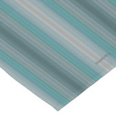 HAMbyWG-tabeluitvoerder - Aqua Stripes Korte Tafelloper (Hoek)
