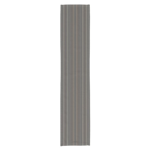 HAMbyWG Table Runner - Grey Taupe Blue Korte Tafelloper (Voorkant)