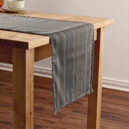 HAMbyWG Table Runner - Grey Taupe Blue Korte Tafelloper