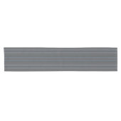 HAMbyWG Table Runner - Grijze Blauwe Stripe Korte Tafelloper (Horizontaal)